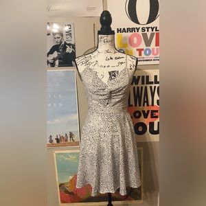 Polka Dot Tie Sun Dress